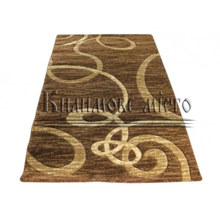 Synthetic carpet Friese Gold 9275 brown - высокое качество по лучшей цене в Украине.